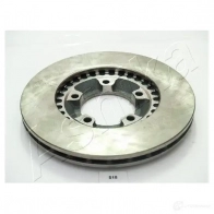 Тормозной диск ASHIKA 2117456 8033001306408 0UR VD 6102214 - Изображение 2