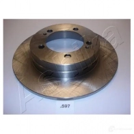 Тормозной диск ASHIKA 8033001237795 61-05-597 Mitsubishi Eclipse 2 (D3) 1995 – 1999 W3R9P Z