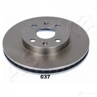 Тормозной диск ASHIKA 8052553081038 2116801 KUP3P S7 60-00-037 - Изображение 1