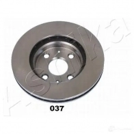 Тормозной диск ASHIKA 8052553081038 2116801 KUP3P S7 60-00-037 - Изображение 3