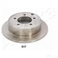 Тормозной диск ASHIKA BQLH X4R 61-05-517 8033001708295 Mitsubishi Lancer 10 (CZ4A) Седан 1.8 140 л.с. 2010 – 2025