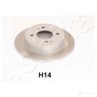 Тормозной диск ASHIKA 8033001986365 VGQ A6 2117640 61-0H-H14 - Изображение 2