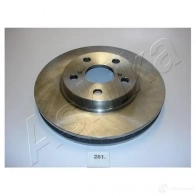 Тормозной диск ASHIKA 8033001234350 60-02-281 2117027 L BR8TN - Изображение 2