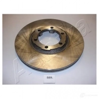 Тормозной диск ASHIKA 60-05-589 8033001235685 H T9ZO Mitsubishi L200 3 (K7T, K6T) Пикап 2.4 4WD (K75T) 132 л.с. 1996 – 2007
