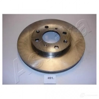 Тормозной диск ASHIKA 8033001235203 W 5ZTC7Q 2117143 60-04-491 - Изображение 2