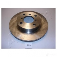Тормозной диск ASHIKA 2117254 1 EBVD 60-08-814 8033001236255 - Изображение 2