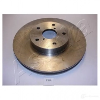 Тормозной диск ASHIKA 2117237 8033001236071 OVMZ X2M 60-07-710 - Изображение 2