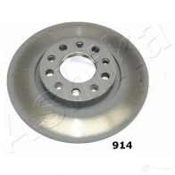 Тормозной диск ASHIKA DU2 L2H 61-09-914 1222183459 8052553189581 - Изображение 2