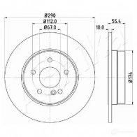 Тормозной диск ASHIKA U O7W6 Mercedes CLK (A209) 2 Кабриолет 3.0 CLK 320 CDI (2020) 224 л.с. 2005 – 2010 61-00-0507
