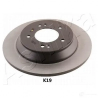Тормозной диск ASHIKA 1Q P0K9 2117662 8033001833829 61-0K-K19 - Изображение 2