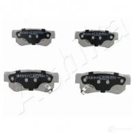 Тормозные колодки дисковые, комплект ASHIKA 8033001227758 2116071 TN2 5VO 51-0H-H04 - Изображение 5