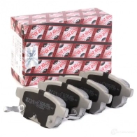 Тормозные колодки дисковые, комплект ASHIKA 2116048 8033001785784 51-08-801 1DC0Y Q - Изображение 2