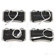Тормозные колодки дисковые, комплект ASHIKA 1437294536 FF EGC 50-00-0651 - Изображение 2