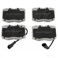 Тормозные колодки дисковые, комплект ASHIKA 6 NB6K 1437294538 50-00-0234 - Изображение 2