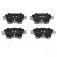 Тормозные колодки дисковые, комплект ASHIKA H0LS N 1437296699 51-00-0201 - Изображение 2