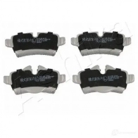 Тормозные колодки дисковые, комплект ASHIKA 1437296446 51-00-0119 FE N7GG - Изображение 2