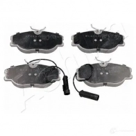 Тормозные колодки дисковые, комплект ASHIKA 1438394947 WWA ME 50-00-0242 - Изображение 2