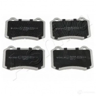 Тормозные колодки дисковые, комплект ASHIKA 1437294835 51-00-0311 3V 9GMG - Изображение 2
