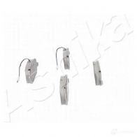 Тормозные колодки дисковые, комплект ASHIKA 1438394954 U N5HT 50-00-0708 - Изображение 3