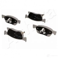 Тормозные колодки дисковые, комплект ASHIKA WX7 S2 8052553221472 50-00-0091 1424256529 - Изображение 2