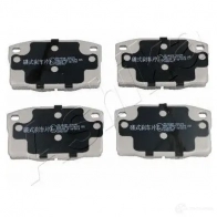 Тормозные колодки дисковые, комплект ASHIKA J1Q EBG 8033001223736 50-W0-002 2115861