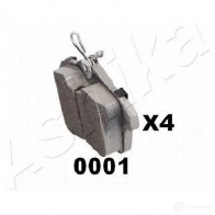 Тормозные колодки дисковые, комплект ASHIKA 51-00-000 01 KXV7NKC 2115866 51-00-00001 - Изображение 4
