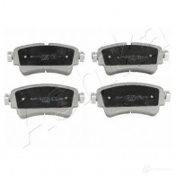 Тормозные колодки дисковые, комплект ASHIKA 51-00-0910 1437295363 VC4W J - Изображение 2