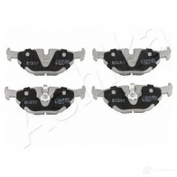 Тормозные колодки дисковые, комплект ASHIKA UB GPTIO 51-00-0105 1437293487 - Изображение 2