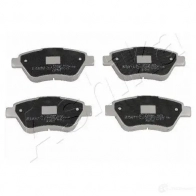 Тормозные колодки дисковые, комплект ASHIKA 1L RRV 1437295408 50-00-0248 - Изображение 2
