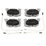 Тормозные колодки дисковые, комплект ASHIKA P2 CMHHY 1437296003 50-00-0639 - Изображение 3