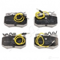 Тормозные колодки дисковые, комплект ASHIKA 50-00-0605 1438395041 QFHXMW F - Изображение 2