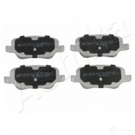 Тормозные колодки дисковые, комплект ASHIKA 51-00-0202 1437294234 1DB D1UQ - Изображение 2
