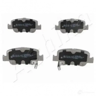Тормозные колодки дисковые, комплект ASHIKA CEUY 95H 51-02-220 8033001433012 2115958 - Изображение 2