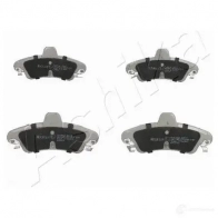 Тормозные колодки дисковые, комплект ASHIKA 51-00-0304 1437294870 UWV LF - Изображение 2