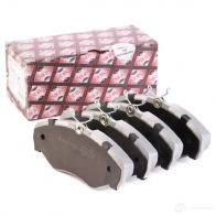 Тормозные колодки дисковые, комплект ASHIKA D GJ2GU 8033001224245 2115412 50-01-109 - Изображение 2