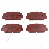 Тормозные колодки дисковые, комплект ASHIKA 8033001227086 3XVH B 1222163541 50-07-702