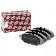 Тормозные колодки дисковые, комплект ASHIKA 8033001223750 2115863 50-W0-004 SBU C8 - Изображение 2