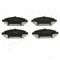 Тормозные колодки дисковые, комплект ASHIKA QK1 XZ9 8033001226423 50-04-489 2115662