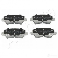 Тормозные колодки дисковые, комплект ASHIKA 51-0K-K14 Kia Picanto (JA) 3 Хэтчбек 1.0 T GDi 100 л.с. 2017 – 2025 KK BJ2