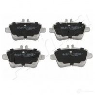 Тормозные колодки дисковые, комплект ASHIKA 1437294908 I MTC1U 51-00-0501 - Изображение 2