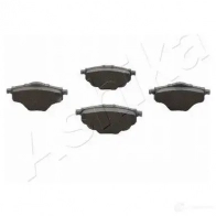 Тормозные колодки дисковые, комплект ASHIKA 51-00-00019 XB PAZD7 8052553235684 1424256544 - Изображение 2