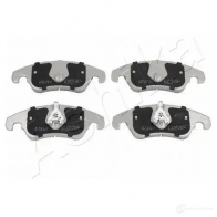 Тормозные колодки дисковые, комплект ASHIKA D6M1Z W4 1437304656 50-00-0309 - Изображение 2