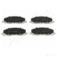 Тормозные колодки дисковые, комплект ASHIKA EW6E VK3 50-00-0405 1437304680 - Изображение 2