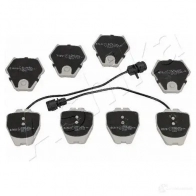 Тормозные колодки дисковые, комплект ASHIKA 1437295887 5QA3 5R 50-00-0928 - Изображение 2