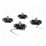 Тормозные колодки дисковые, комплект ASHIKA 2115301 50-00-0037 XI120W 50- 00-0037 - Изображение 2