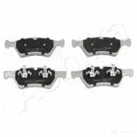Тормозные колодки дисковые, комплект ASHIKA 8MH7 X 1437305344 50-00-0528 - Изображение 2