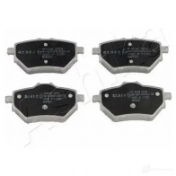 Тормозные колодки дисковые, комплект ASHIKA 1437295189 DV 5S63 51-00-0614 - Изображение 2