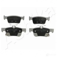 Тормозные колодки дисковые, комплект ASHIKA 51-04-415 1437296289 BUMM S - Изображение 3