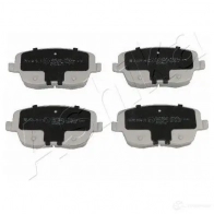 Тормозные колодки дисковые, комплект ASHIKA VX4 E3 1437305918 50-00-0935 - Изображение 2