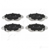 Тормозные колодки дисковые, комплект ASHIKA J 7O3D 1437305529 50-00-0323 - Изображение 2